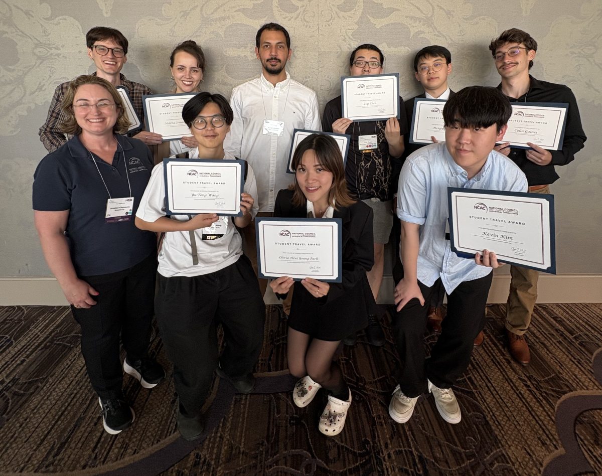 Student Travel Award winners from 188th ASA New Orleans